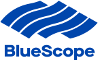 Bluescope logo for steel products